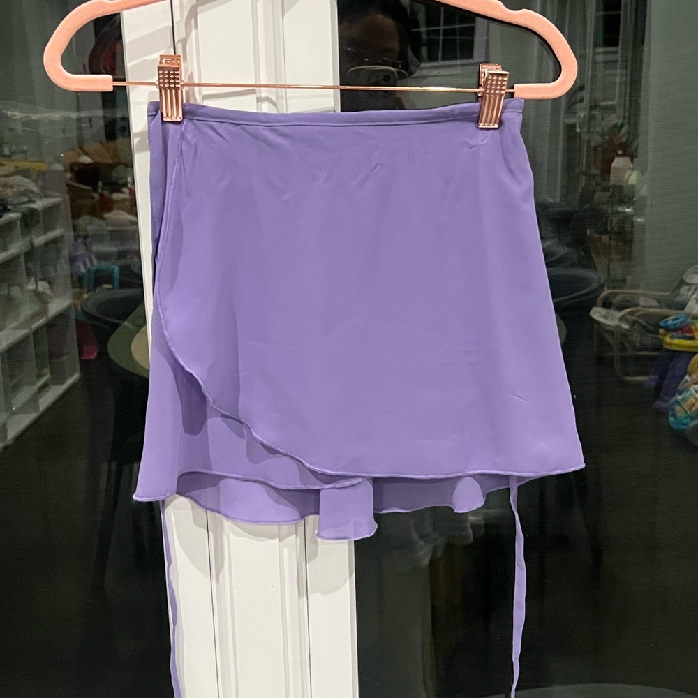 Bloch Lilac ballet wrap skirt